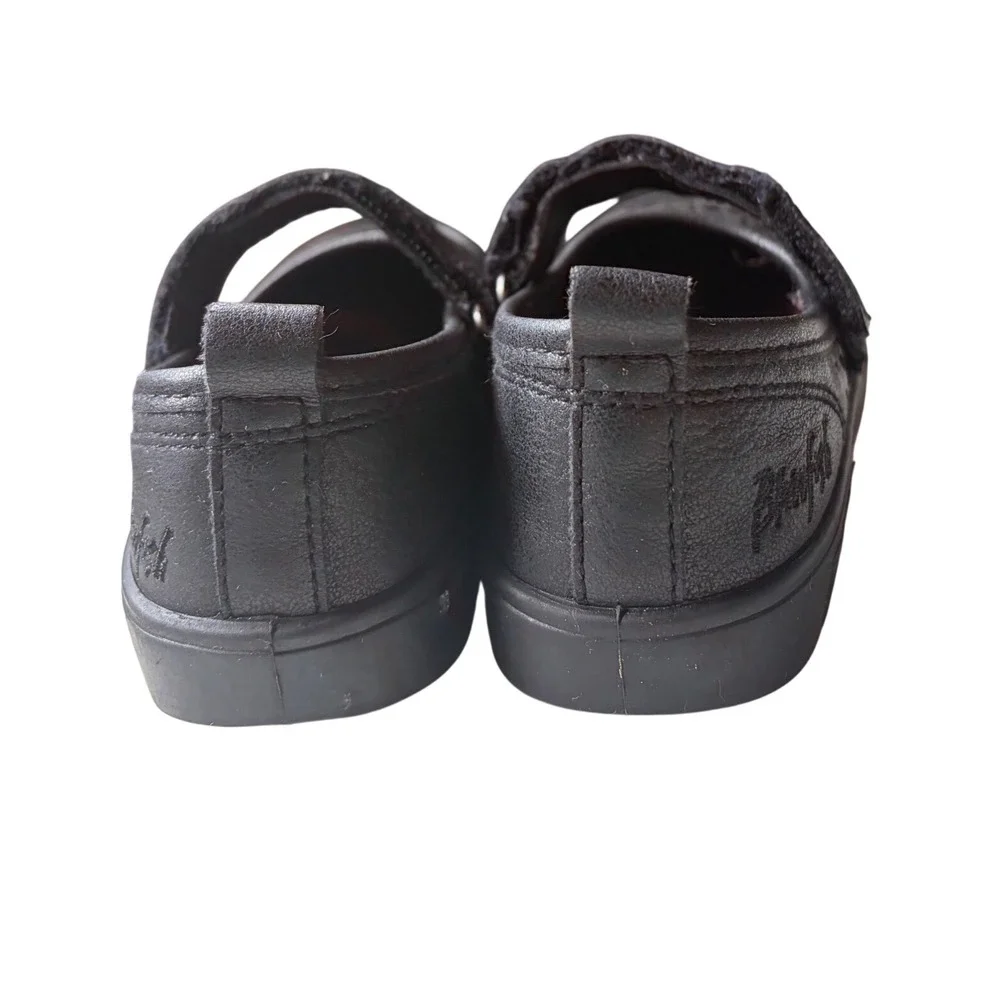 Blowfish Malibu Kids Mozzi-B-K Black Floral Laser Cut Mary Jane Shoes‎ Size 8M